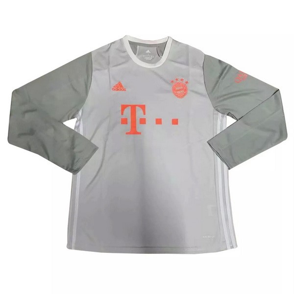 Camiseta Bayern Munich 2ª ML 2020/21 Blanco